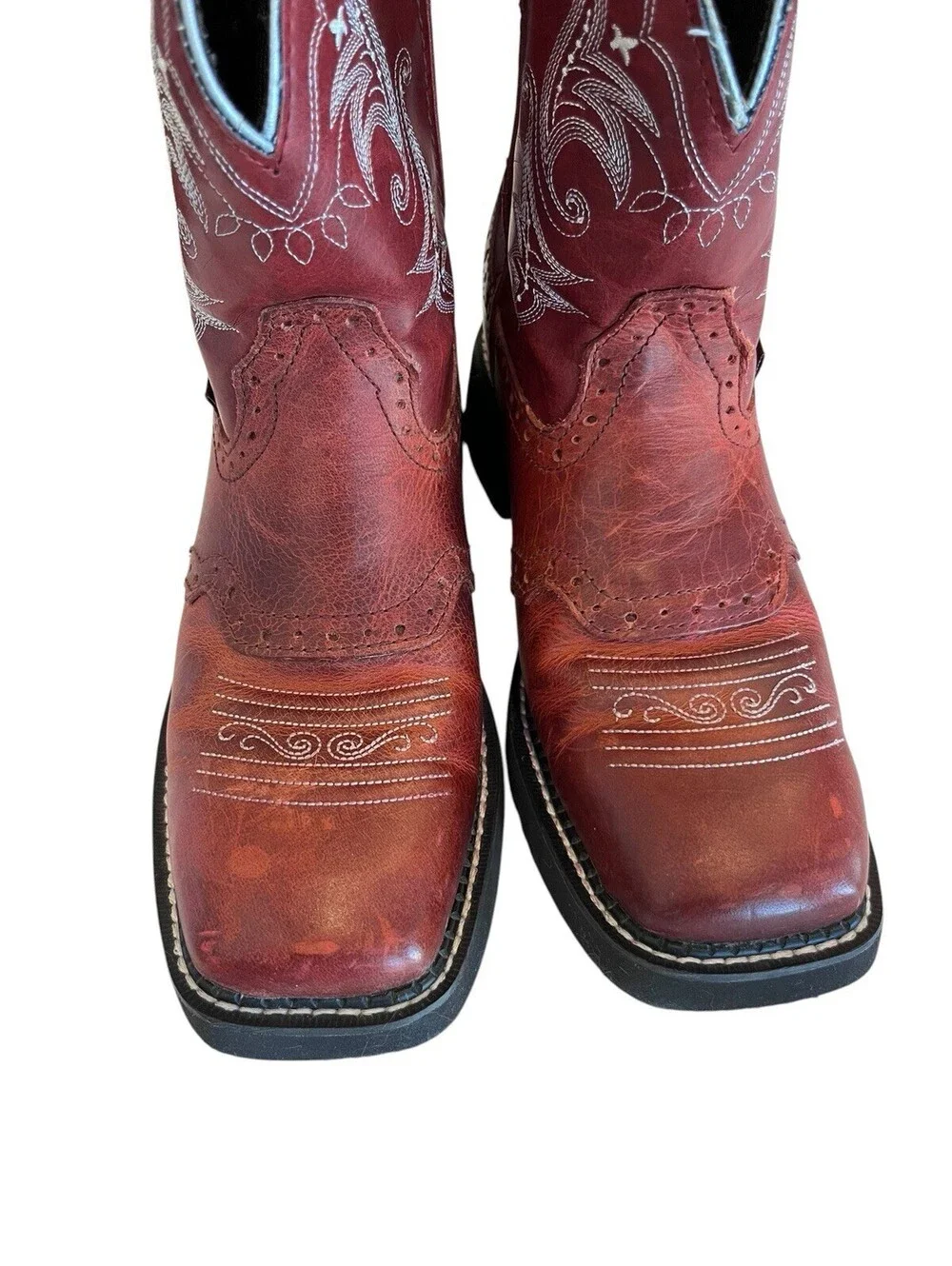 Justin Boots toe square